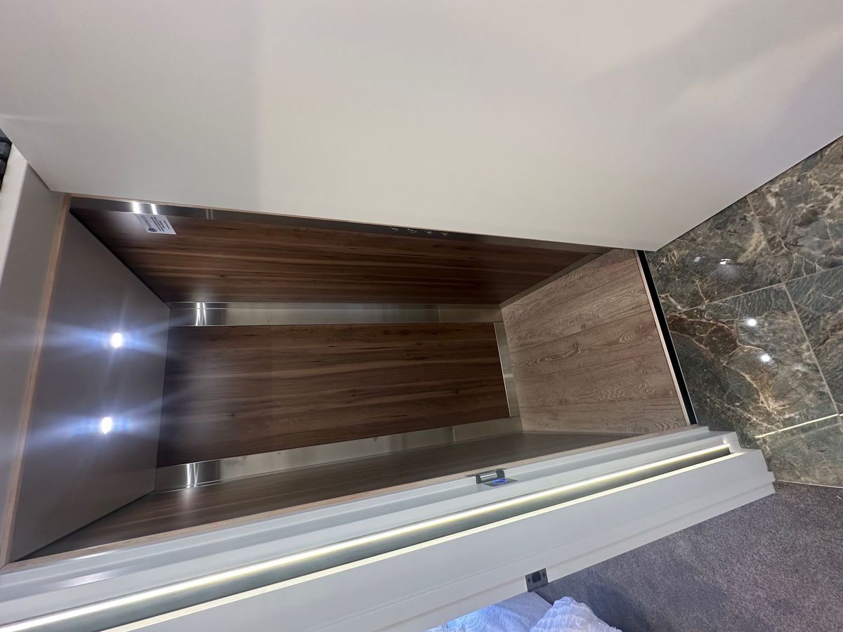 Home lift cabin interior