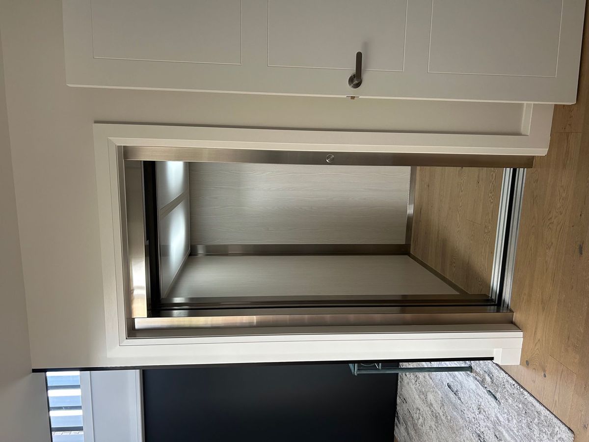 Stainless home lift cabin