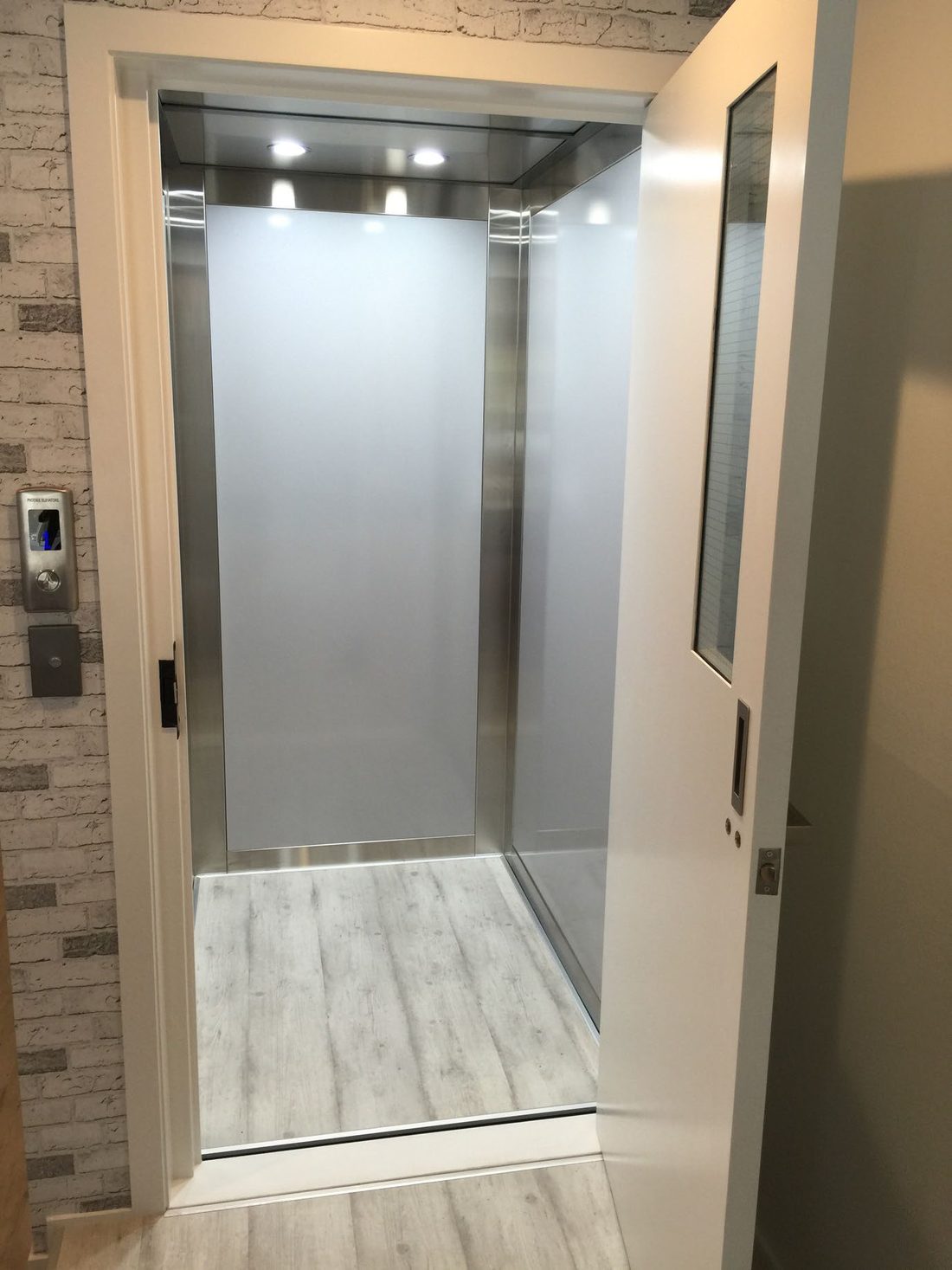 The Phoenix Home Lift installed in a modern home